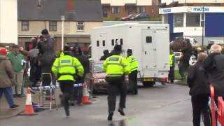 Mark Bridger appears at Aberystwyth Magistrates court charged with the murder of April Jones [upl. by Rangel88]