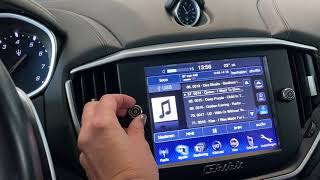 Maserati Ghibili Audio upgrade met Helix Veight dsp versterker met subwoofer [upl. by Essie219]