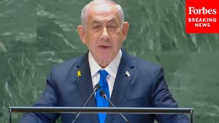 BREAKING NEWS Israels Netanyahu Issues Clear Warning To Iran In Remarks To UN General Assembly [upl. by Sugihara83]