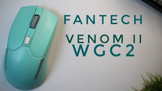 Review Fantech Venom II WGC2  Mouse Gaming Wireless 150 Ribuan [upl. by Gnanmas]