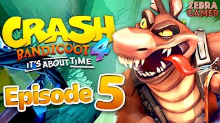 Crash Bandicoot 4 Its About Time Gameplay Walkthrough Part 5  Mosquito Marsh Dingodile [upl. by Ojela427]