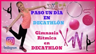 GIMNASIA RÍTMICA EN DECATHLON🏅VLOG 💖 APARATOS DE GIMNASIA RÍTMICA EN DECATHLON🌟 [upl. by Agueda]