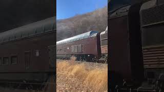 Train Ride from Jim Thorpe to White Haven along Lehigh Gorge lehighvalleypa [upl. by Arik702]