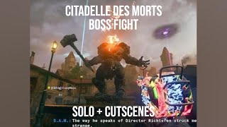 CITADELLE DES MORTS BOSS FIGHT SOLO  ENDING CUTSCENES [upl. by Esinnej]