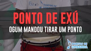 Ponto de Exú  Ogum mandou tirar um ponto pra exú ir embora [upl. by Farkas]