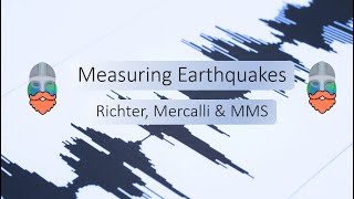 Measuring Earthquakes  Richter MMS and Mercalli Scale GCSE amp IGCSE [upl. by Ahsatak257]