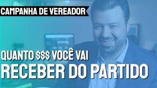 Campanha de vereador Quanto cada candidato recebe para fazer campanha [upl. by Airtemak726]