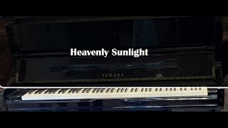 Walking in Sunlight  piano instrumental hymn with lyrics [upl. by Eitsim]