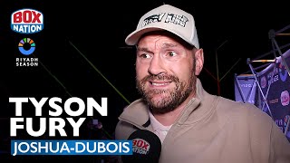 quotI AM FING SADquot  Tyson Fury On Usyk Loss amp JoshuaDubois [upl. by Danais]