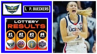 WNBA DRAFT LOTTERY RESULTS [upl. by Jerome]