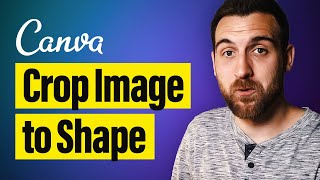 How to Crop Image to Shape in Canva Tutorial [upl. by Noswad48]