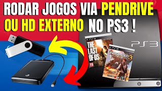 COMO JOGAR JOGOS NO PLAYSTATION 3 PELO PEN DRIVE  2023 [upl. by Ecad162]