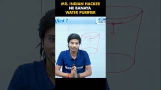 एक अनोखा water purifier by MRINDIANHACKER 🔥 careerpoint mrindianhacker [upl. by Templer]