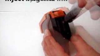 HP78 JR Inkjet Refill Instruction Video [upl. by Constantina]