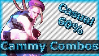 Cammy cash out practical combos for Street Fighter 6 [upl. by Gino774]