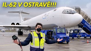 Ilyushin IL62MGr v Ostravě Letadlo které by v roce 2021 už nemělo létat [upl. by Anaid]