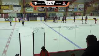 EOSHL MATCH UP Frontenac Phantoms VSMV Wolves 01212024 [upl. by Arykat]