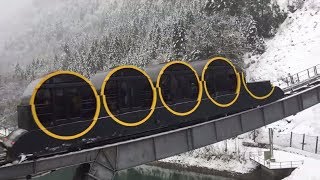 Schweiz Die steilste Seilbahn der Welt [upl. by Jorie385]