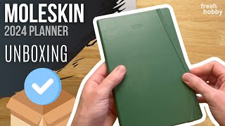 MOLESKIN 2024 Weekly Planner Unboxing  Review [upl. by Brennan]