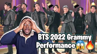 BTS 2022 Grammys Butter Performance  FIRST TIME REACTION [upl. by Reginnej535]