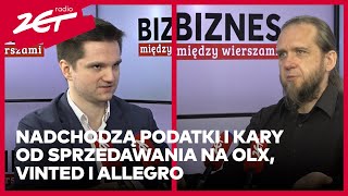 Skarbówka upomni się o podatek Pułapka na sprzedających na OLX i Vinted biznesmiedzywierszami [upl. by Perot]