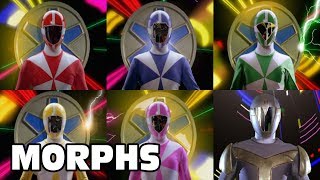 Lightspeed Rescue  All Ranger Morphs  Power Rangers Official [upl. by Menken]