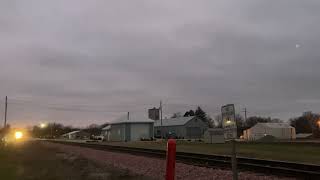 CN 2235 leads CN L570 with MOW equipment 112124 [upl. by Iinden]