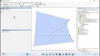 Practica 05 Ejercicio 06  Cómo obtener los vértices y centroides de un Shapefile en ArcGis [upl. by Einnoj]