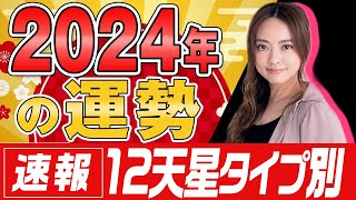 発 表【星ひとみ】2024年の運勢！天星術占い 天星術12タイプ別 星ひとみ [upl. by Julina66]