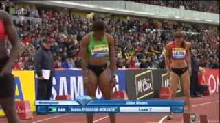 Womens 200 m Diamond League Aviva Birmingham Grand Prix 2011 [upl. by Mikes763]