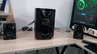 Creative SBS E2400 21 Speakers Sound Test [upl. by Vijnas]