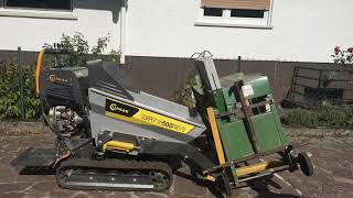 Minidumper Lumag VH500PRO setzt Säge um [upl. by Aioj400]