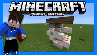 FAIRE UN PORTE ARMURE SECRET ET ULTRA COMPACTE DANS MCPE 015X [upl. by Shult920]