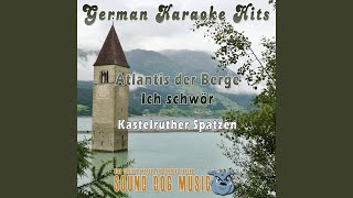 Ich schwör Karaoke Version Originally Performed By Kastelruther Spatzen [upl. by Akinhoj]