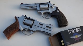 Chiappa Rhino 40DS vs Smith amp Wesson 686 SSR [upl. by Oiruam544]