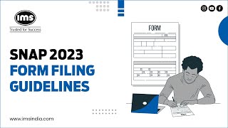 SNAP 2023 Form Filling Guidelines  Symbiosis Application  IMS India [upl. by Seiter]