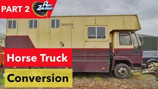 Horsebox Camper Conversion  Part 2 [upl. by Vaios]