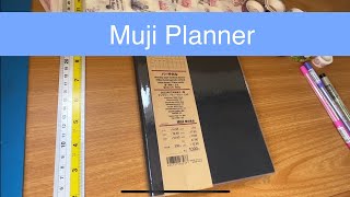 Muji Vertical Planner Review amp Setup [upl. by Mauer]