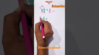 Mixed Fractions  Easy Method  Subscribe Follow like [upl. by Kreitman]