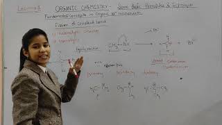 Organic chemistry  class 11  part 8  Fundamental concepts in organic reaction mechanism  NCERT [upl. by Aim394]