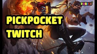 PICKPOCKET TWITCH SKIN SPOTLIGHT  LEAGUE OF LEGENDS [upl. by Asyle]