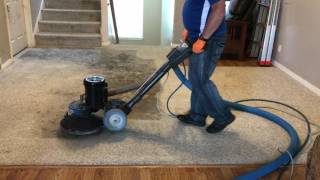 Shocking Before and After video  Carpet cleaning [upl. by Bouchier]