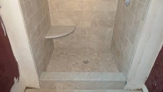 Complete tile shower install [upl. by Seroka]