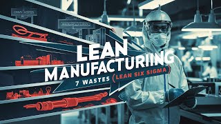 Lean Manufacturing  7 Desperdícios lean six sigma [upl. by Anertal544]