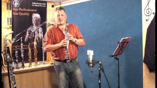 JP124 C Clarinet demonstration by Pete Long  John Packer Ltd [upl. by Hsot109]