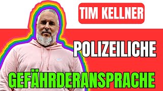 Tim Kellner bekommt polizeiliche Gefährderansprache [upl. by Nabe]