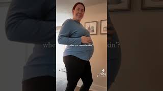 A year ago we found out we were pregnant with twins 💙💜 twinpregnancy momlife lifestyle twinmom [upl. by Eisac]