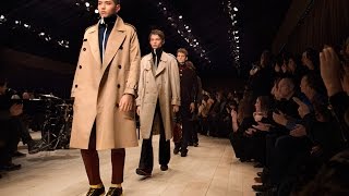 Burberry Winter 2016 Menswear [upl. by Schlessinger902]