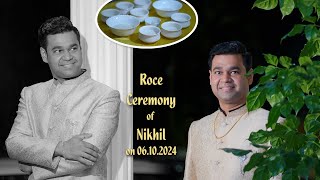 Roce Ceremony of Nikhil [upl. by Haidabez]