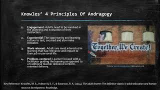 Adult Learning Andragogy [upl. by Baiel929]